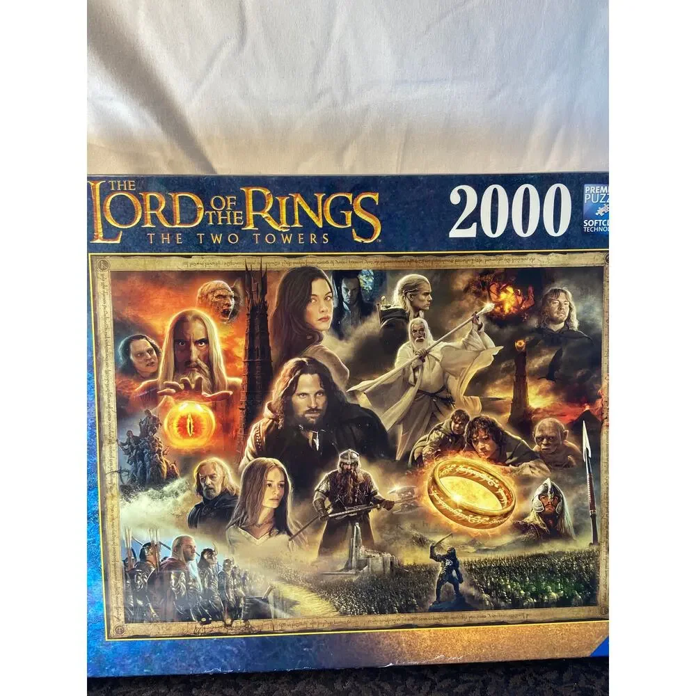 Ravensburger‎ Puzzle- Lord of the Rings The two Towers , 2,000 pieces
